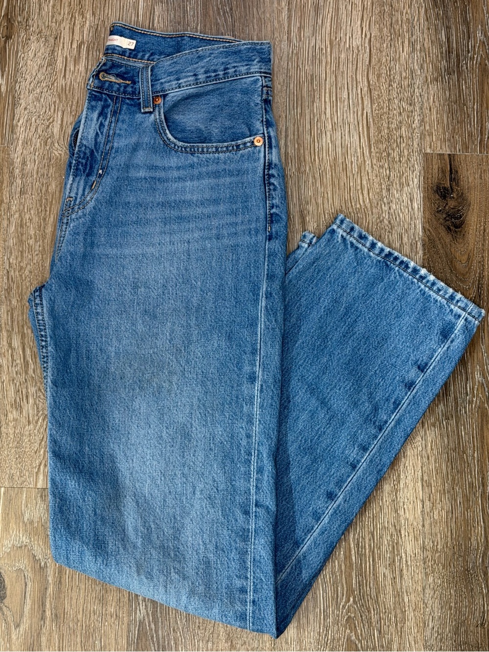 Levi's Light Blue Straight Leg Women's Jeans